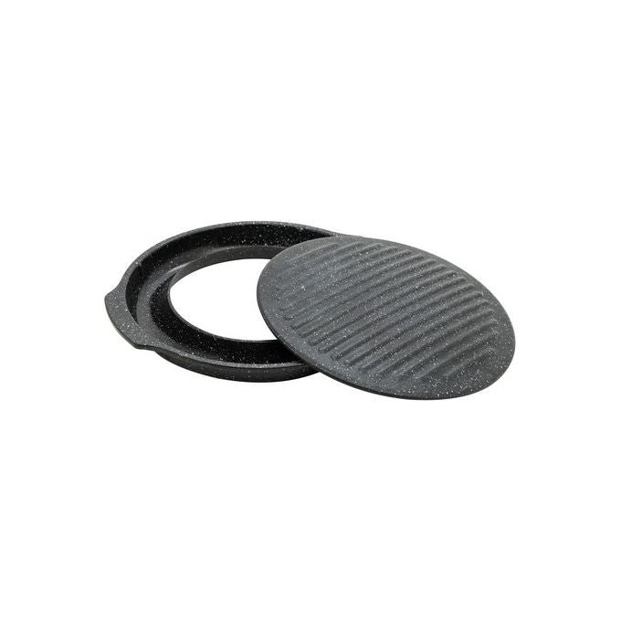 Set 2Pz Barbeque Da Tavolo Ad Acqua