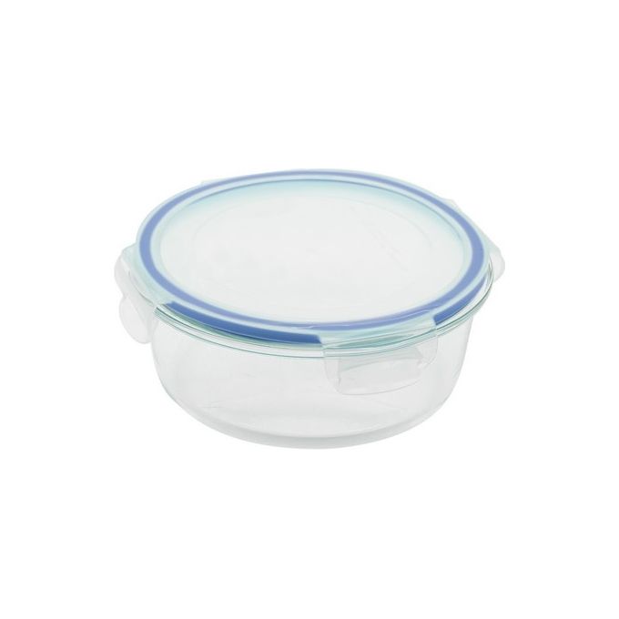 Contenitore  Rotondo con Coperchio senza Sfiato in Vetro 950 Ml