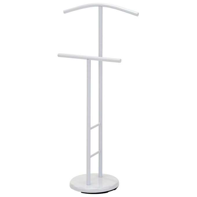 Indossatore Cages in Metallo 48x28cm-H104cm Bianco