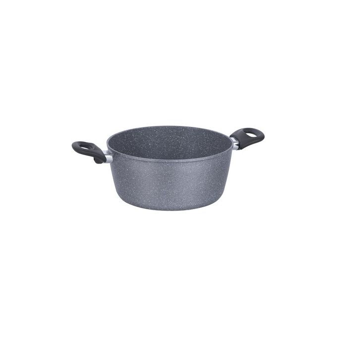 Casseruola Silver Rock 2 Manici 20 cm in Alluminio Forgiato Fondo Induzione