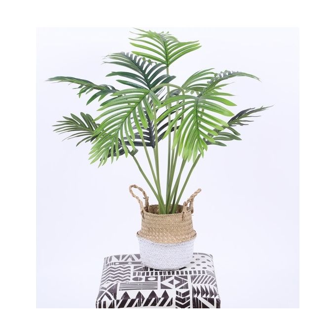 Palma artificiale in Vaso Intrecciato 98 cm