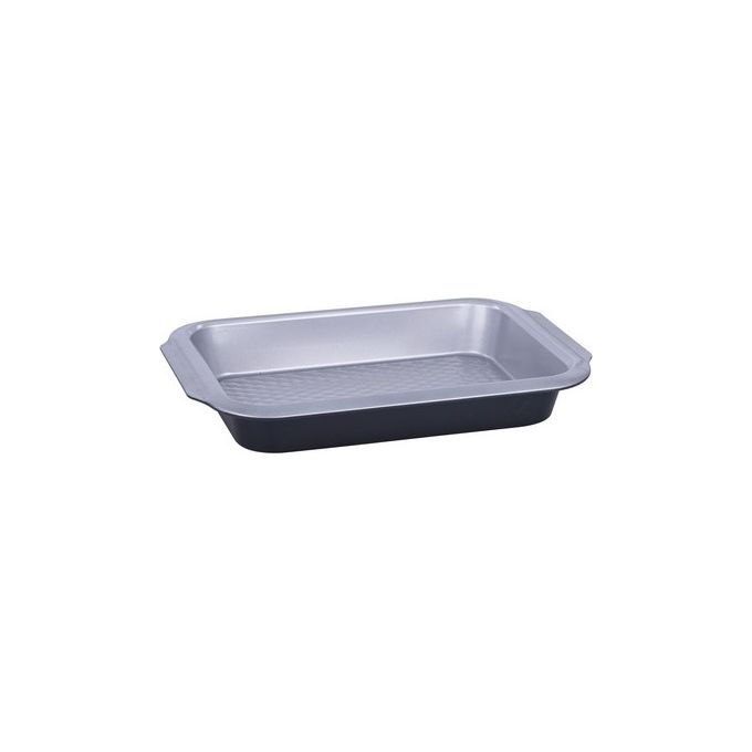 Teglia Fonda Silver Relieve 42X30 in Carbon Steel
