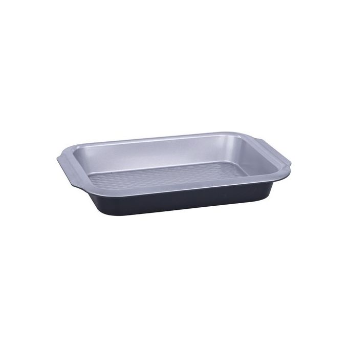 Teglia Fonda Silver Relieve 39X26X26,3 in Carbon Steel