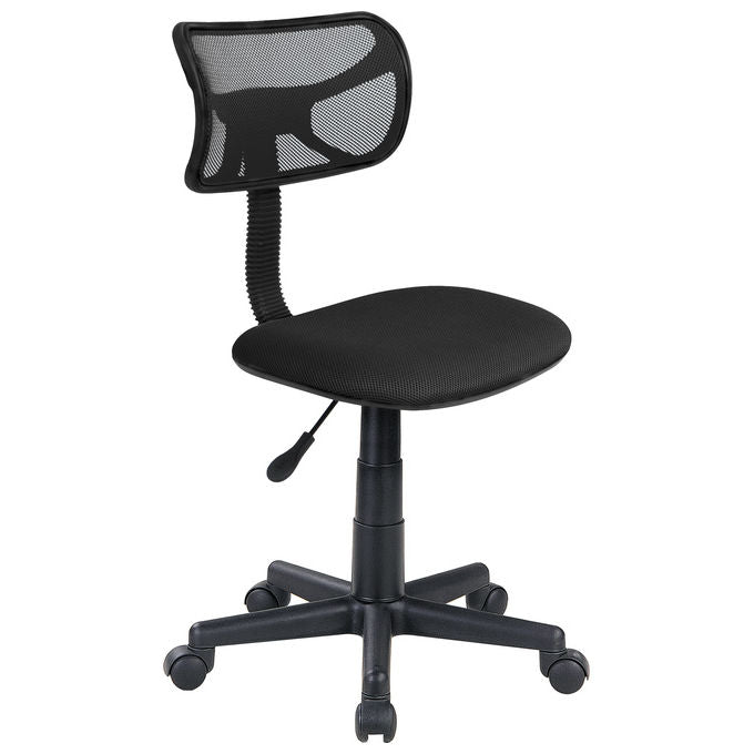Poltrona da Ufficio Sparky in Poliestere 42x37cm-H81,5cm Nera