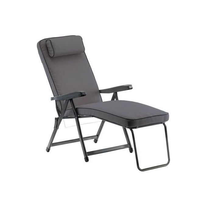 Metal F.a.r. Par59n 8715 11 Sedia Sdraio Paradiso Grigio Scuro