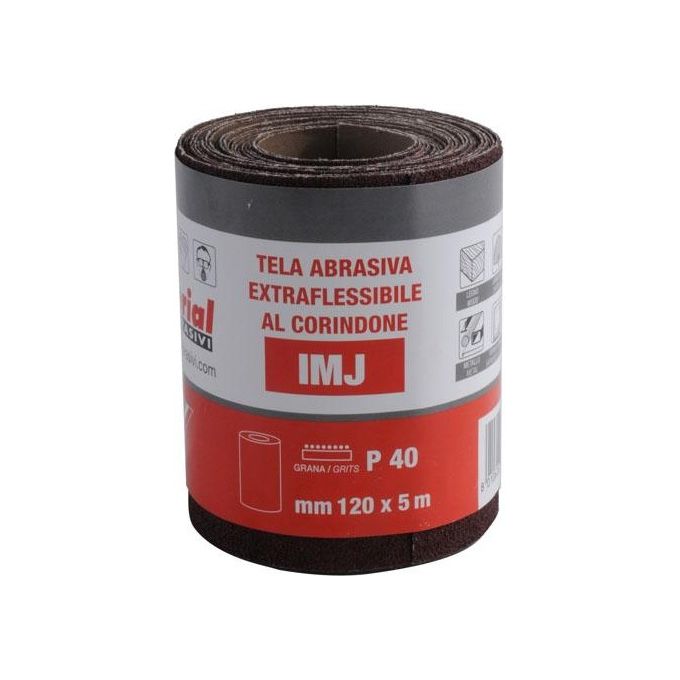 Imperial Tela Smeriglio Resinata Rt 120 M 5 Gr.100