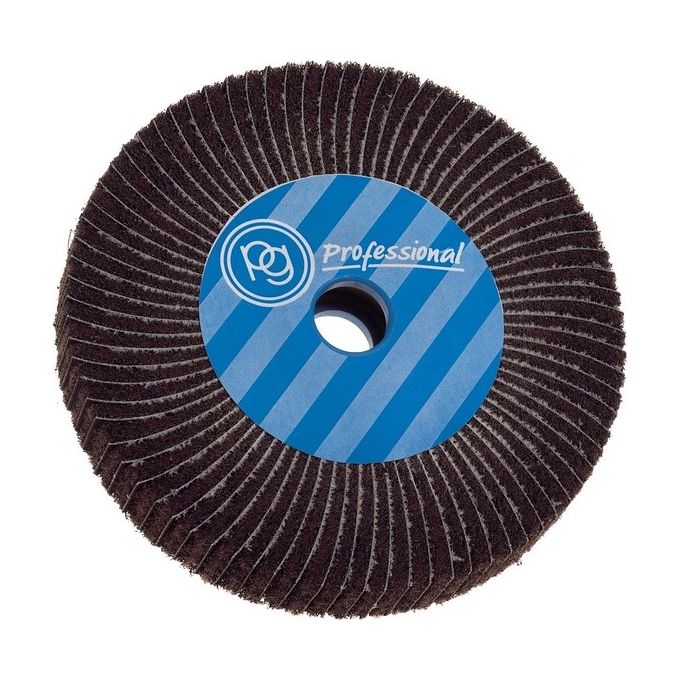 Poggi Ruota A Lamelle Panno Abrasivo 150 X 25 Foro 32-20 Grana 150