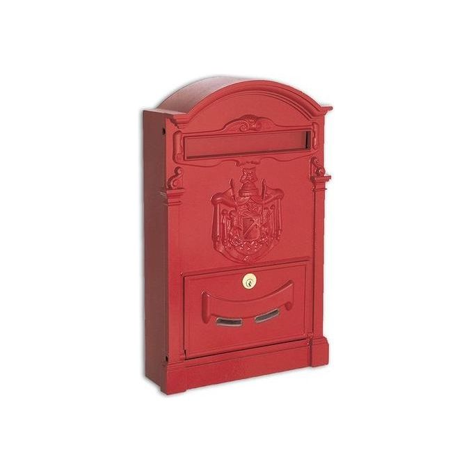 Alubox Residence Cassetta Postale Rosso