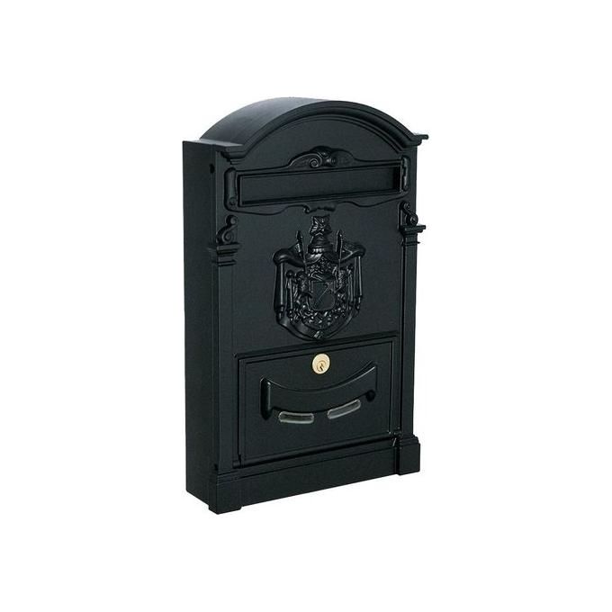 Alubox Residence Cassetta Postale Nero