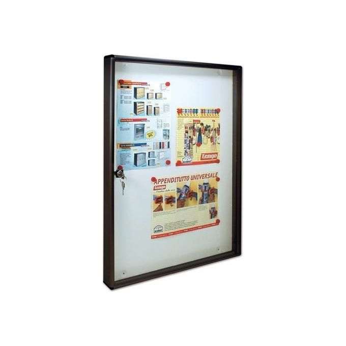 Alubox BC 5 Bacheca Porta Avvisi 4 Fogli A4 Ghisa