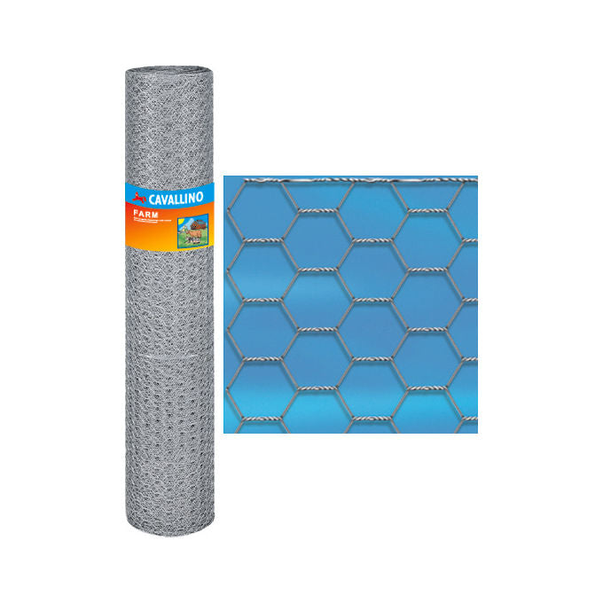 Vigor-Blinky Rete Cavallino Farm Tripla Esagonale 10mt 50-5-50