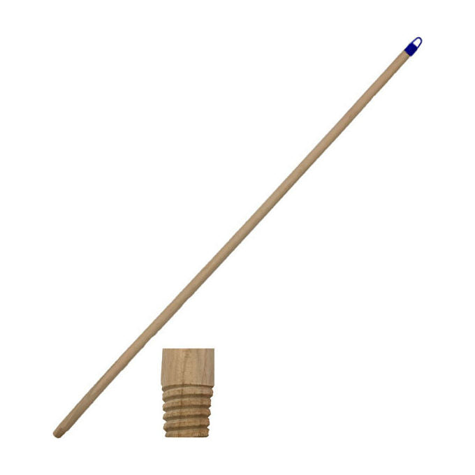 Xtra Manico per Scope in Legno Naturale 130cm