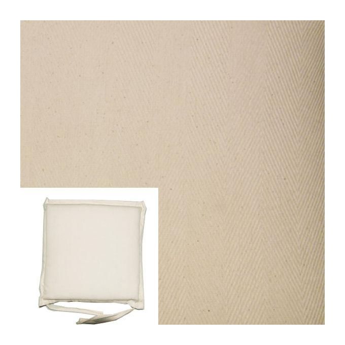 Floralcasa Cuscino Ecru' Seduta 40X40X5 Xtra