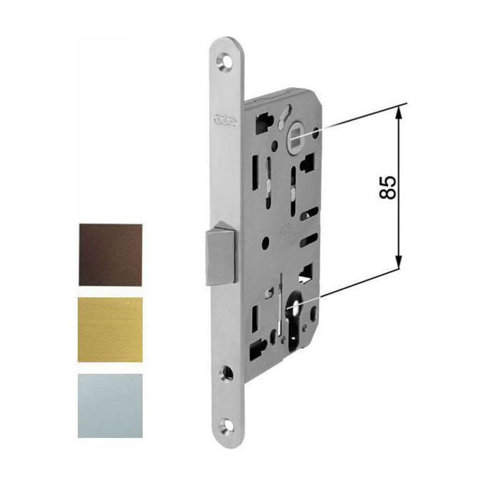 Agb Serrature Serratura Infilare Legno Mediana E50 Ottonata 1103