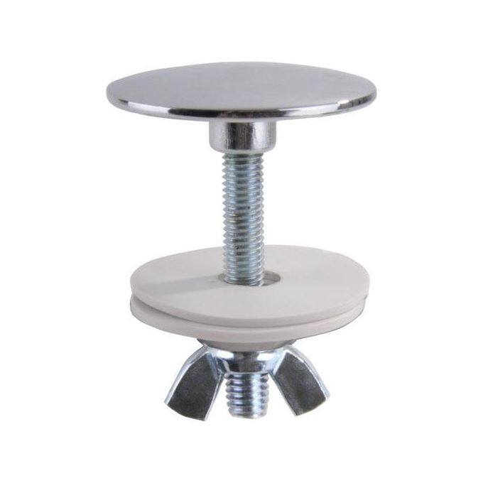 Sassi Tappo Copriforo Cromato Vite Lunga Mm 43