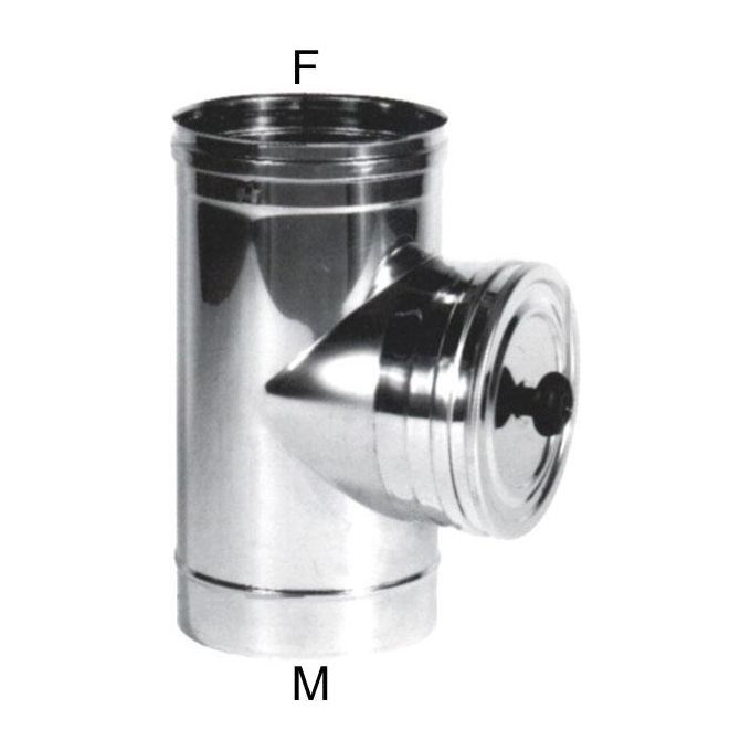 Maral Tubo Inox 20X 35 Sportello Ispezione