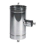 Maral Gomito T Inox 10 Laterale 8 M