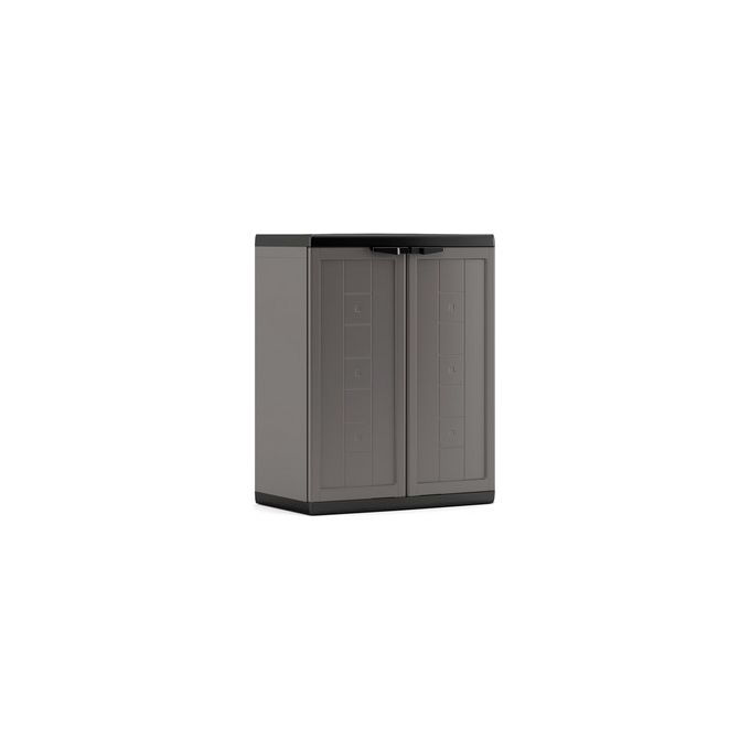 Keter Armadio da esterno in resina JOLLY Basso con 1 ripiano regolabile dimensioni 68x39x85h ideale per organizzare spazi esterni