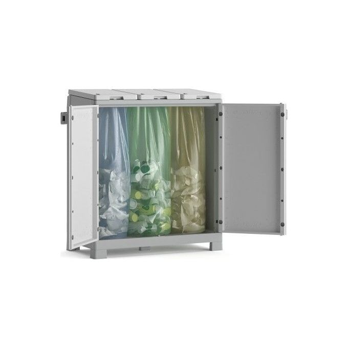 Keter RECYCLO PREMIUM - Armadio per la Raccolta Differenziata - 94x45x101h