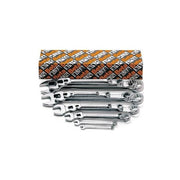 BETA Serie Chiavi Combinate a Forchetta e Poligonale Piegate Acciaio Cromato - din 3113 Uni-ISO 7738 - 42-s26