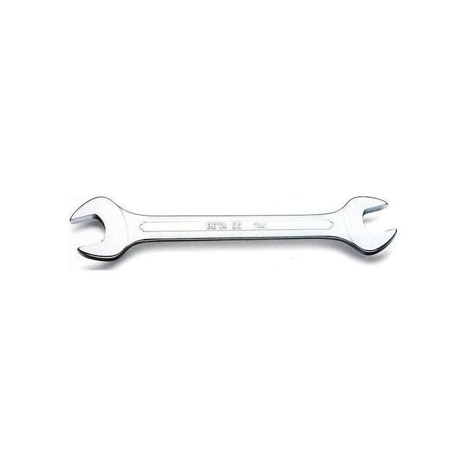 BETA Chiave a Forchetta Doppia Acciaio Cromato - Uni-ISO 10102 din 3110 - 55 mm 4-5