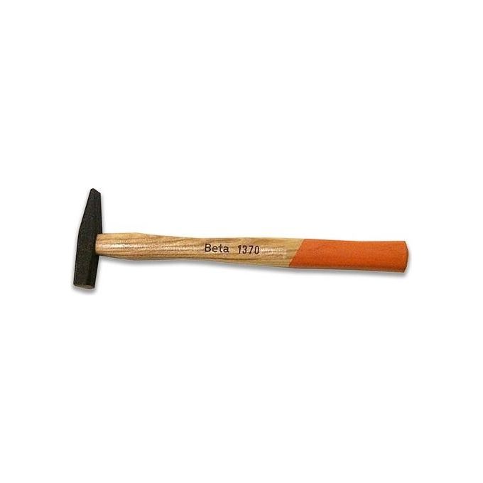 BETA Martello tipo Tedesco per Meccanici 82x260 mm Manico Legno Verniciato uni 7778 din 1041 1370 gr 100