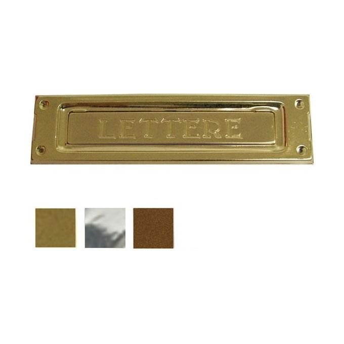Vulcania Buca Lettere Ott Cromato Mm 235X 60
