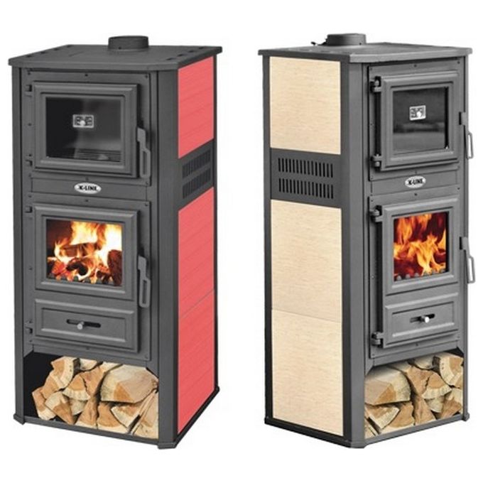 K-Line Stufa Kalorosa con Forno Rosso