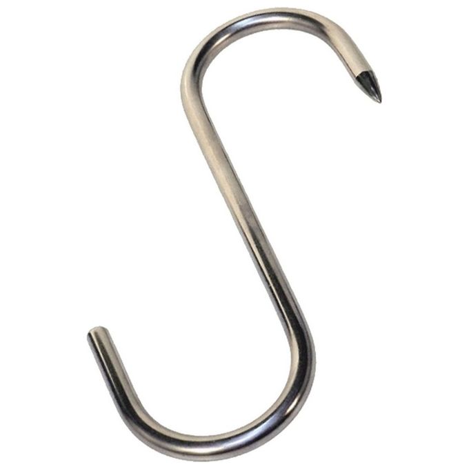 Ganci Macellaio Inox 1 Punta Mm.60X3 10Pz