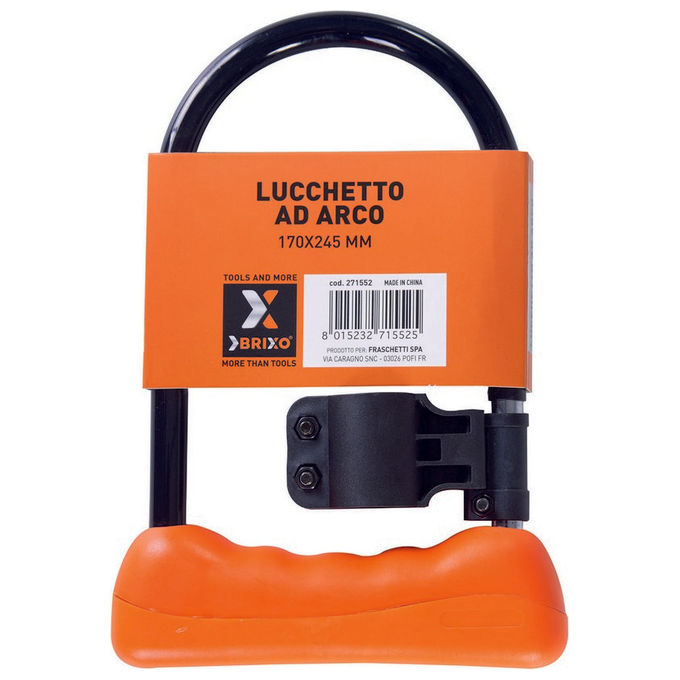 Brixo Lucchetto A Arco P-Moto Strong 170X245Mm