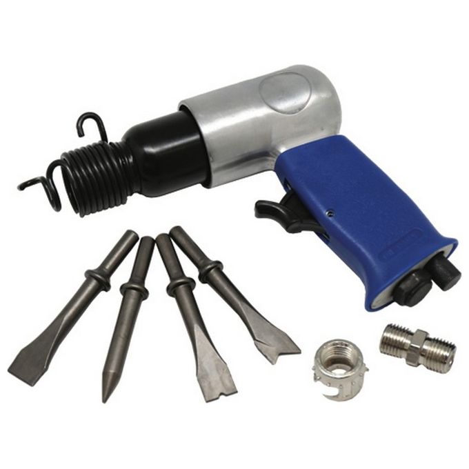 Brixo RP7621 Scalpellatore Pneumatico 4 Punti in Kit