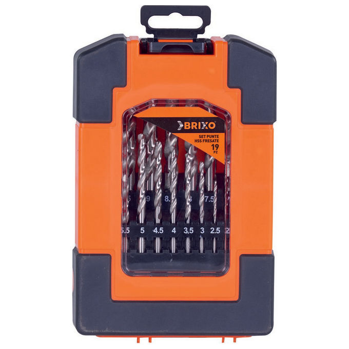 Brixo Set Punte Cobalto 3-8Mm Pz.5