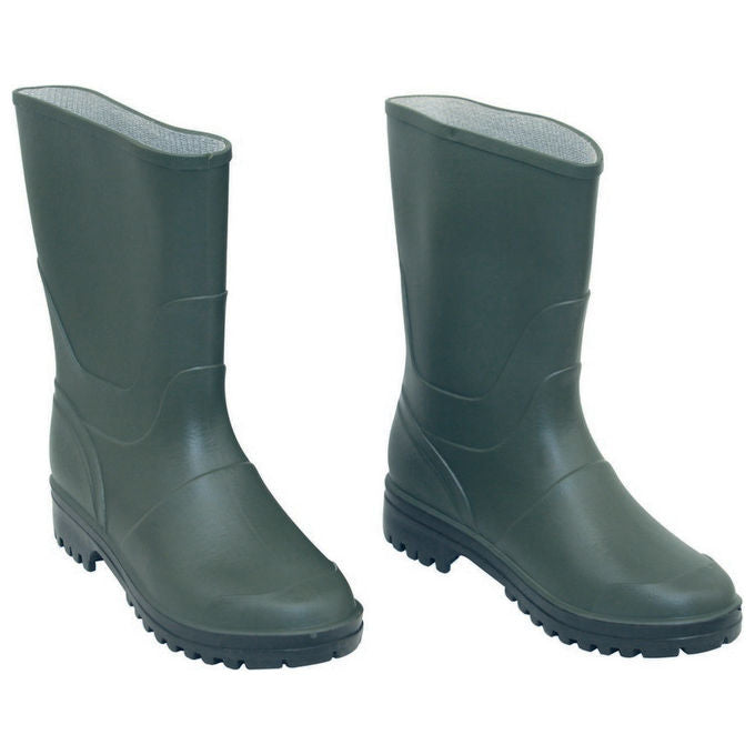 Stivali Pvc Verdi Tronchetto 38