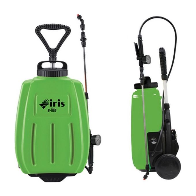 Brixo Pompa Iris GaF con Trolley E-lite per Cura e Manutenzione del Giardino