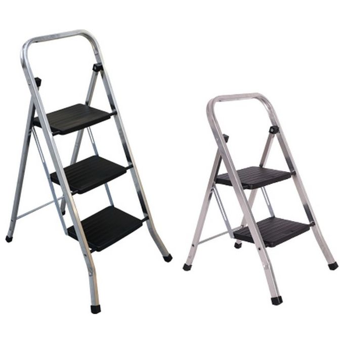 Brixo Sgabello in Alluminio Step Up Light 3 Gradini