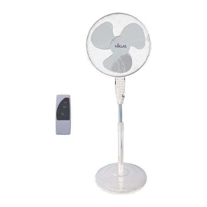 Niklas Ventilatore a Piantana Comfort con Telecomando per Climatizzazione e Regolazione Efficiente della Temperatura