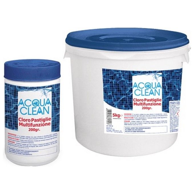 Brixo Cloro Acqua Clean Pastiglie Multiuso 25Kg