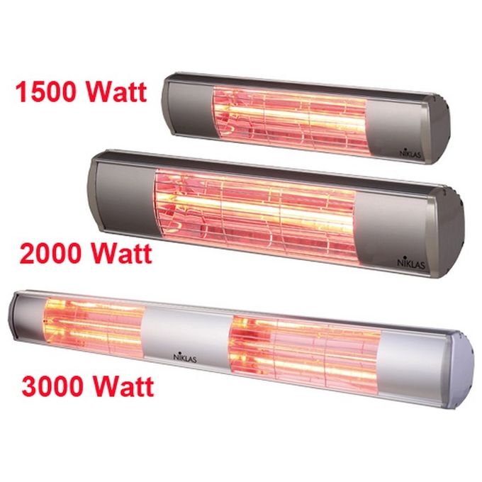 Niklas Termopatio Sole Mezzanotte 1500W