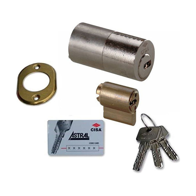 Cisa 0a150-00-0 Cilindro App. Tondo Doppio 55 Astral
