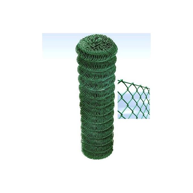 Cavatorta Rete Metallica Plastificata A Semplice Torsione Maglia Quadra 25 X H. 1,0 Mt