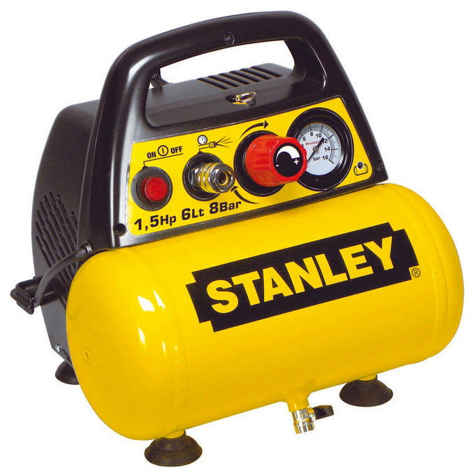 Stanley Compressore Dn200 8 Lt 6 Ideale per Fai da Te e Attivita' di Brico e Giardino