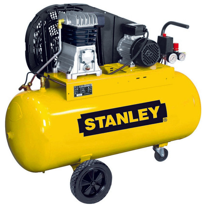 Stanley Compressore B251-10 100 Litri Ottimale per Fa da Te e Lavori in Giardino