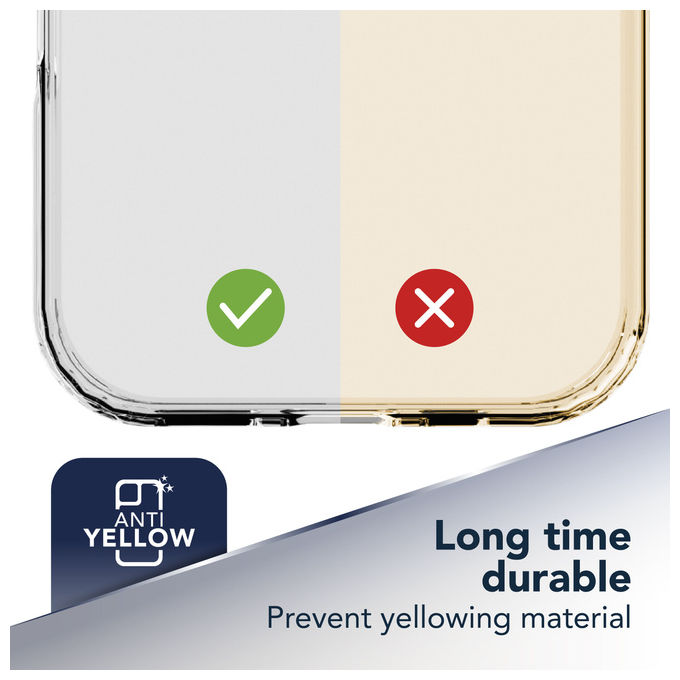 Cellularline Custodia iPhone 17 Ultra Strong Mag Trasparente Anti-shock MagSafe