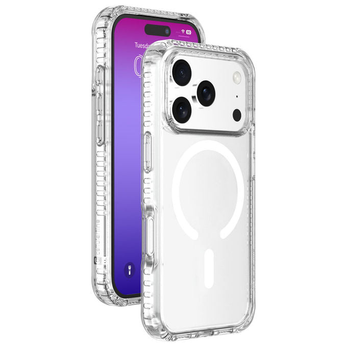 Cellularline TETRAMAG2IPH17PRMT Ultra Strong Mag Cover iPhone 17 Pro Max Anti-shock MagSafe Qi2 colore Trasparente