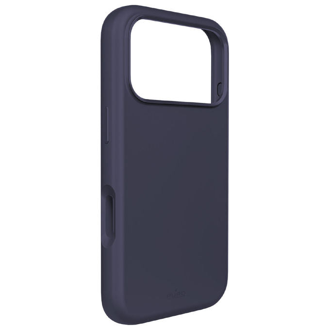 Puro, Icon Mag Pro, Cover per iPhone 17 Pro Max, Silicone, Blu Scuro