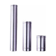 ALA 2000 Ala Tubo Inox 20X50 per Ricambi e Accessori Stufe e Camini in Acciaio Inossidabile