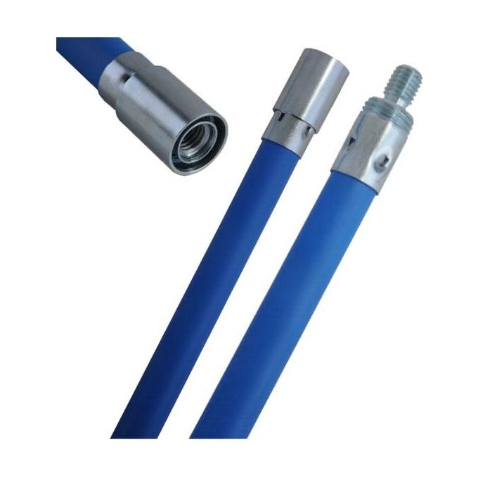 Spazzolificio Aiello Asta Scovoli Camino Flex PP MA12 cm 100 Professionale