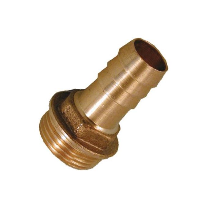 Rastelli Raccordo Ottone Semplice M 1-2  Mm 15