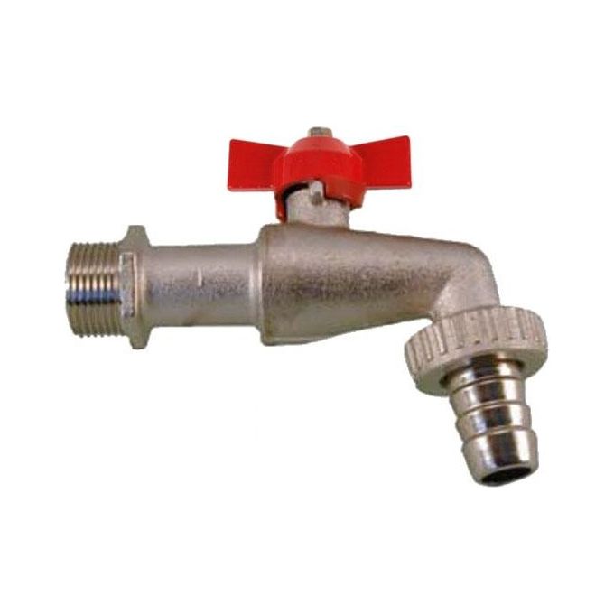 Rastelli Rubinetto Ottone Sfera 1-2 Farfalla Professional