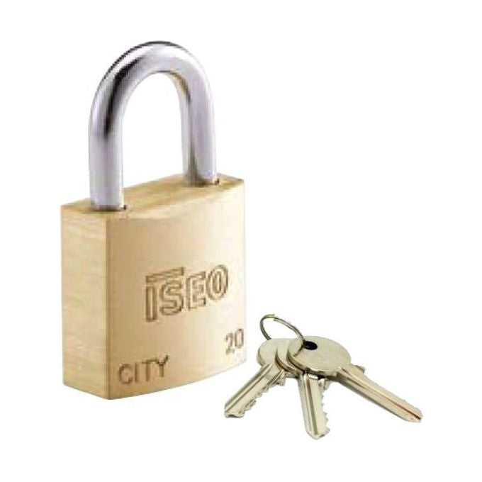 Iseo Lucchetto Ottone 20mm Ka City